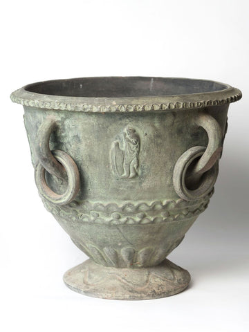 Vintage French Handmade Terracotta Planter