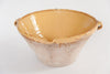 Antique French Tian Bowl with yellow glaze