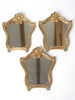 Antique Italian Wood and Gilt Mirrors