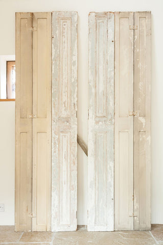 Beautiful Antique French Shutters - Decorative Antiques UK - 1