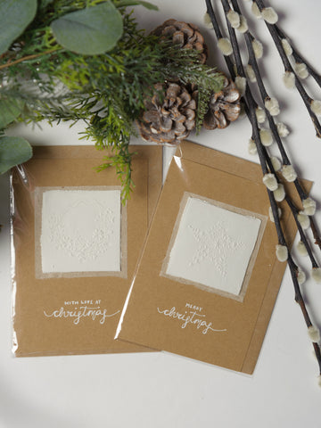 Beautiful handmade Christmas cards