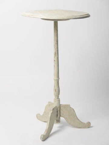 Antique French Dry scraped Pedestal Table