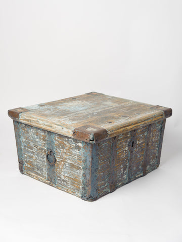 Antique 19th Century Swedish Box with heart details