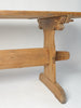 Beautiful Antique Swedish 19thC Trestle Table (Bockbord)