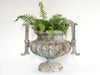 Antique French Cast Iron Urn with Decorative Handles