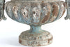 Antique French Cast Iron Urn with Decorative Handles
