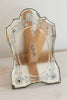 Pretty Vintage French Venetian Glass Dressing Table Mirror