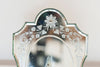Pretty Vintage French Venetian Glass Dressing Table Mirror