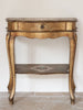 Pretty Vintage Venetian Style Side table with drawer - Decorative Antiques UK  - 1