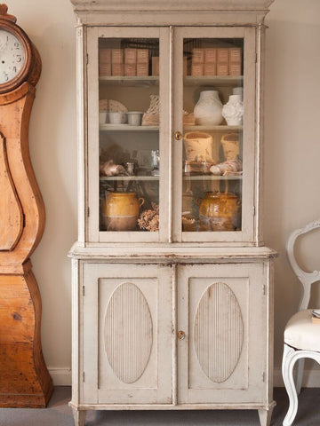 Antique 19th Century Swedish Vitrine - Decorative Antiques UK  - 1