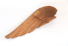 Antique Italian Hand Carved Wooden Angel Wing Fragment