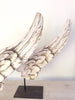 Decorative Plaster Wings on Steel stands