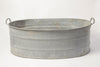 Vintage French Galvanised Bath Tub/Planter