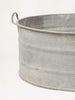 Vintage French Galvanised Bath Tub/Planter