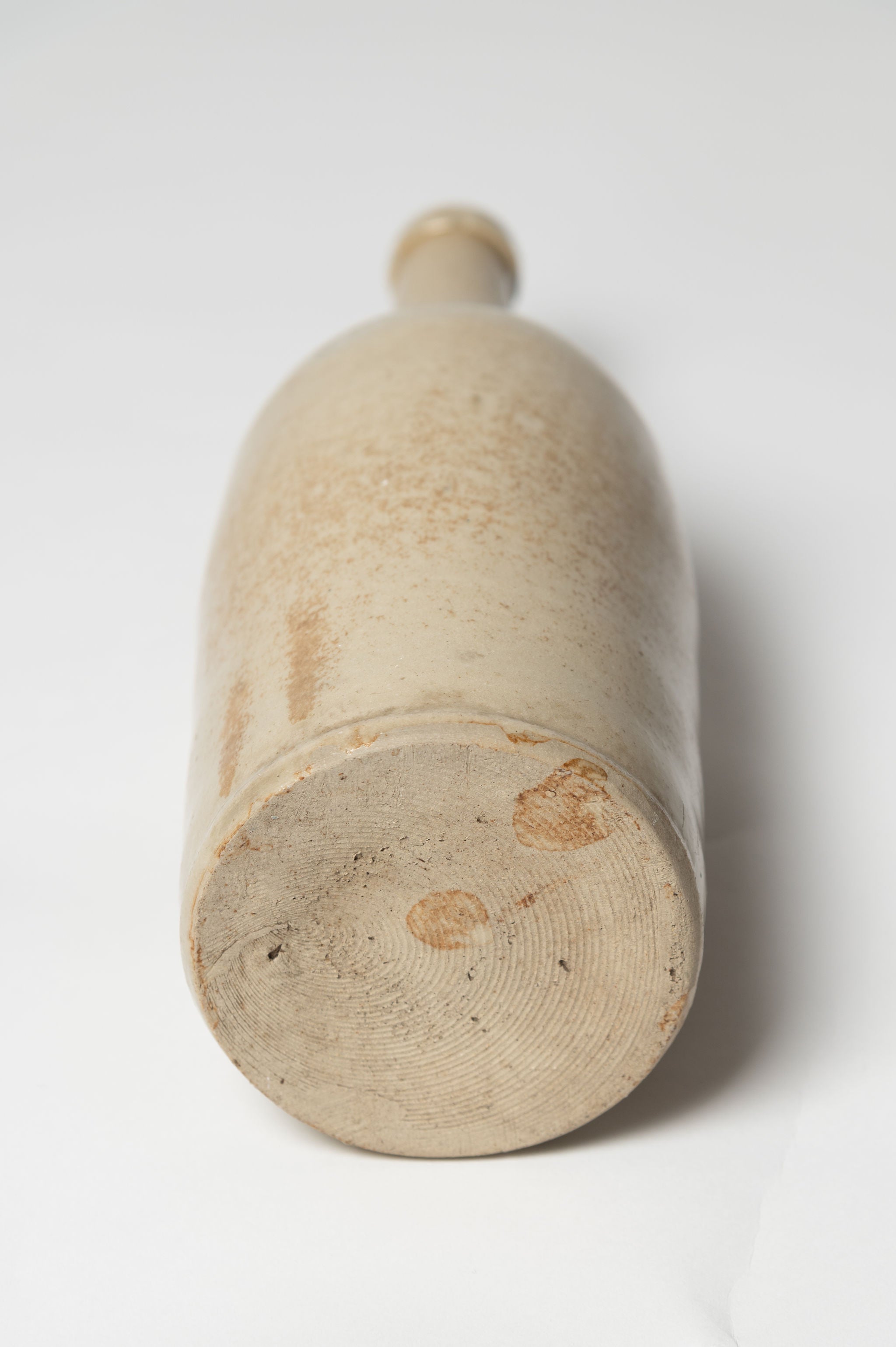 Antique 19th Century French Stoneware Cider bottle