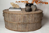 Antique Chinese Salting tub coffee table with lift up lids