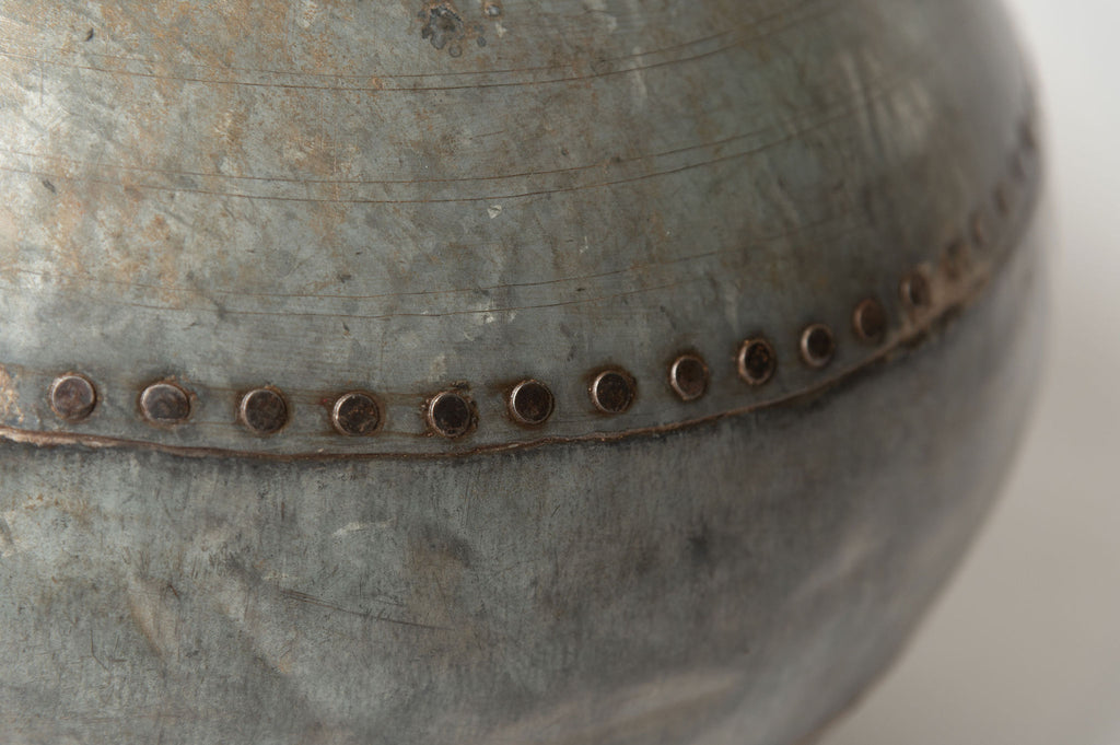 Handcrafted Metal Indian Water Vessels