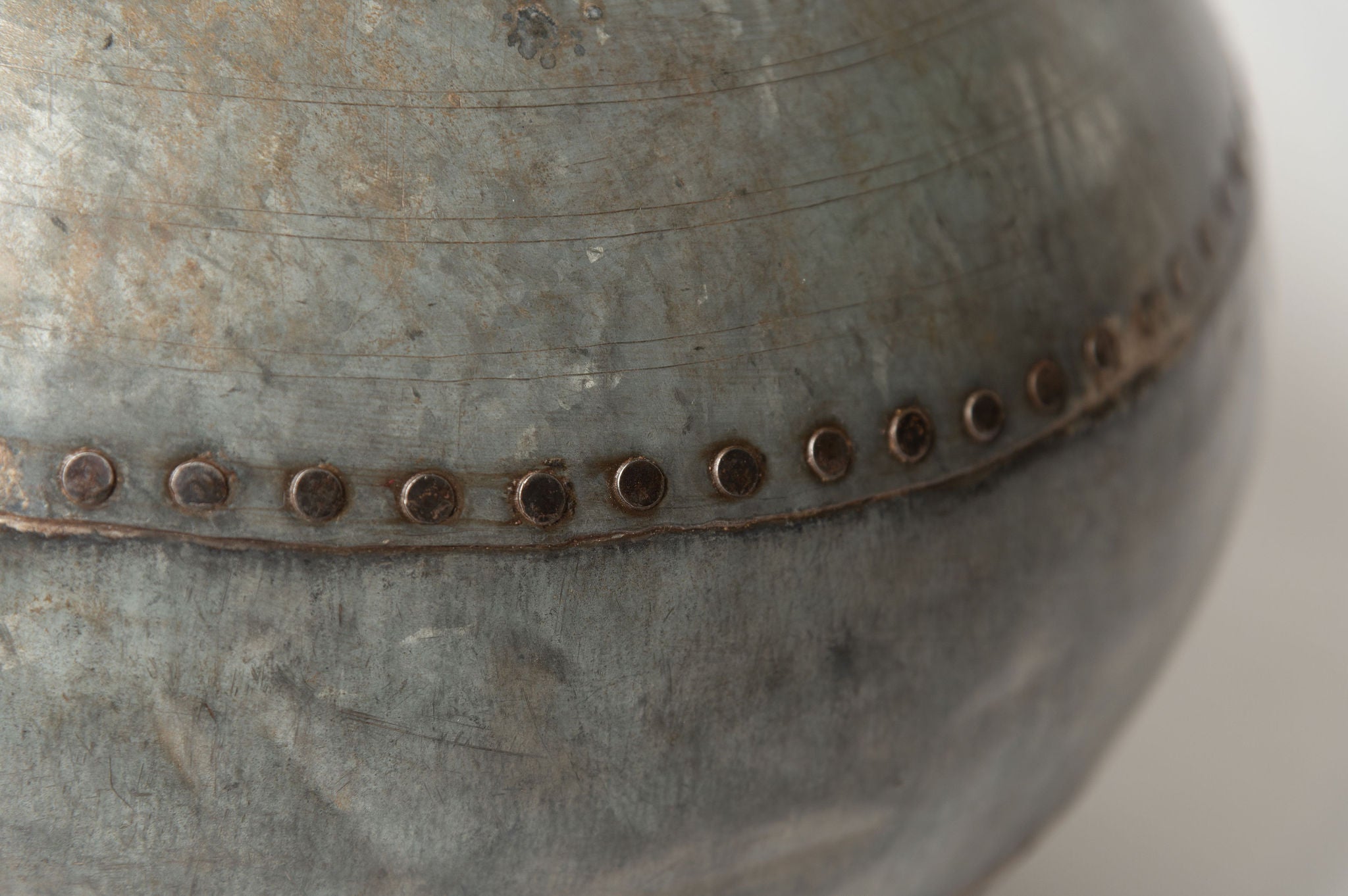 Handcrafted Metal Indian Water Vessels