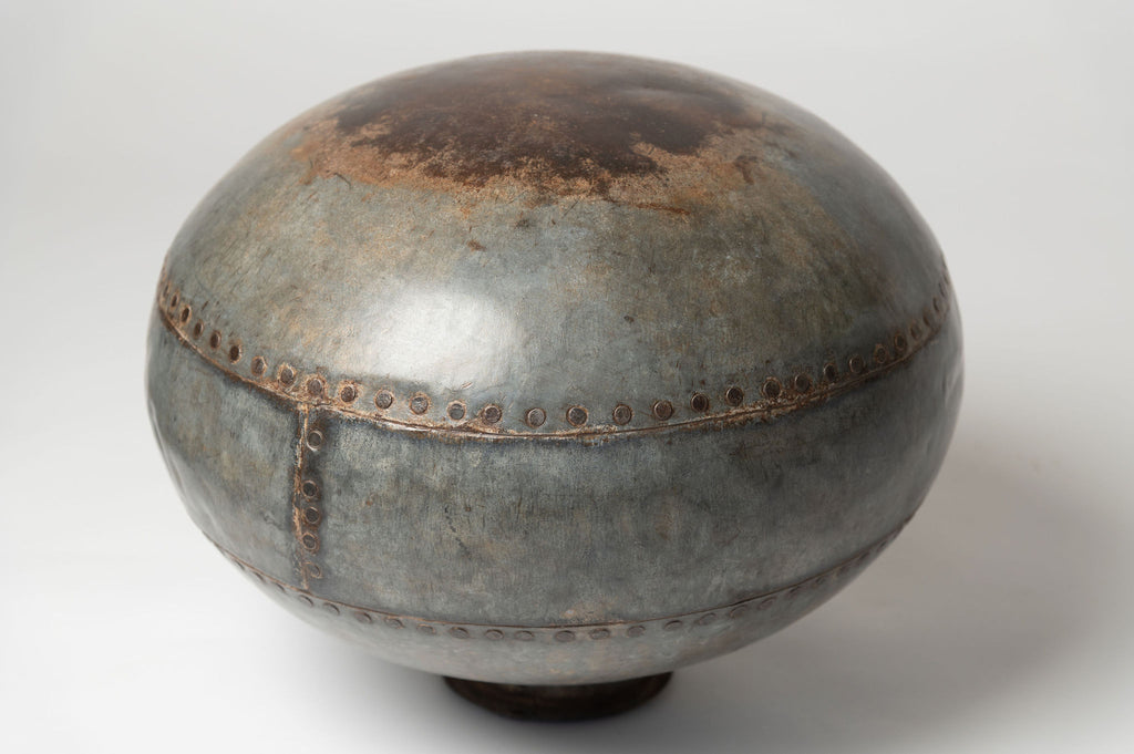Handcrafted Metal Indian Water Vessels
