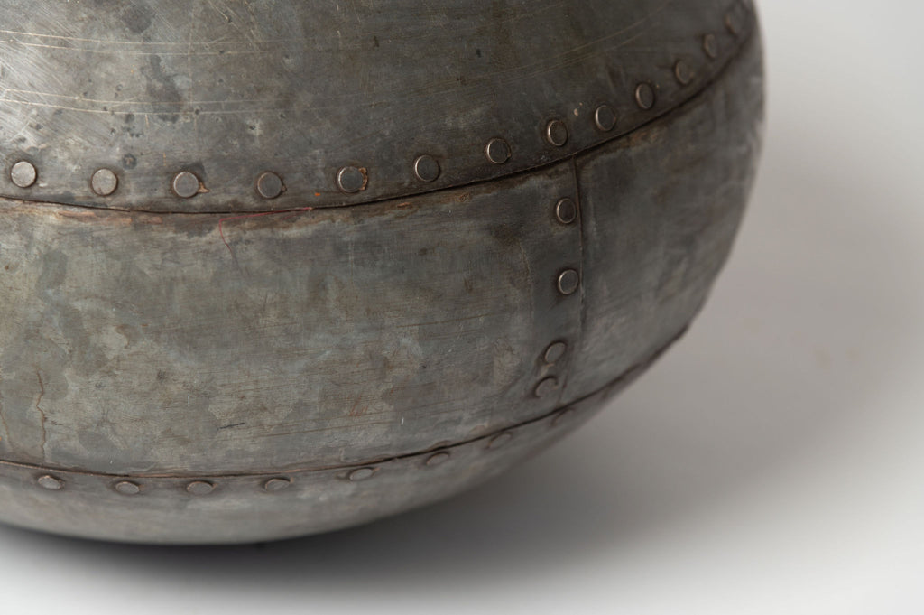 Handcrafted Metal Indian Water Vessels