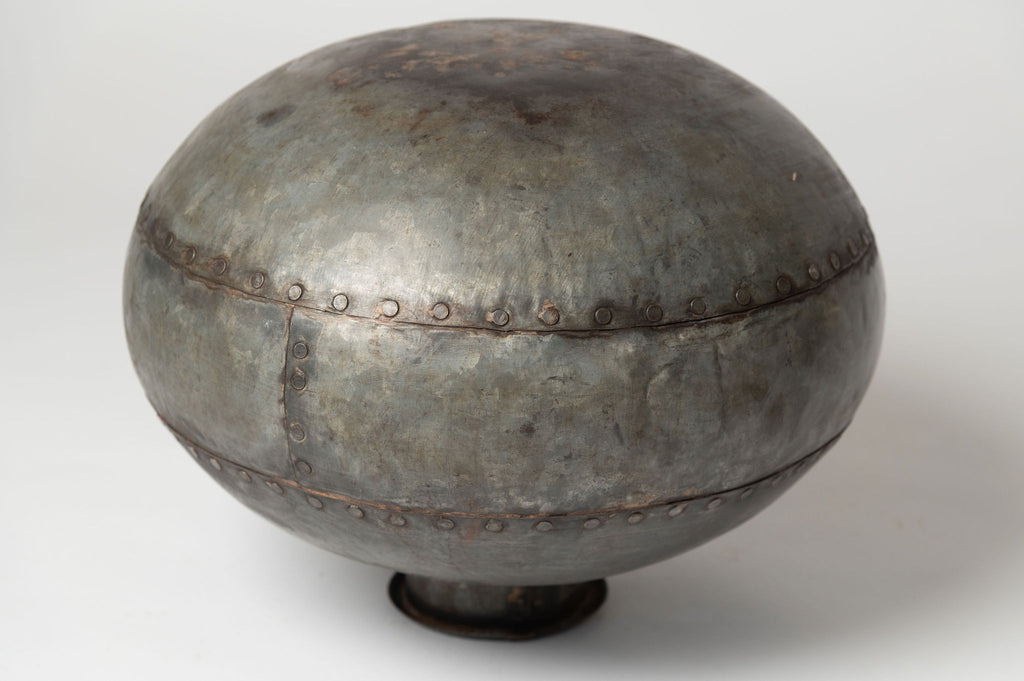 Handcrafted Metal Indian Water Vessels