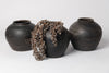Vintage hand made chinese black pots, smaller size