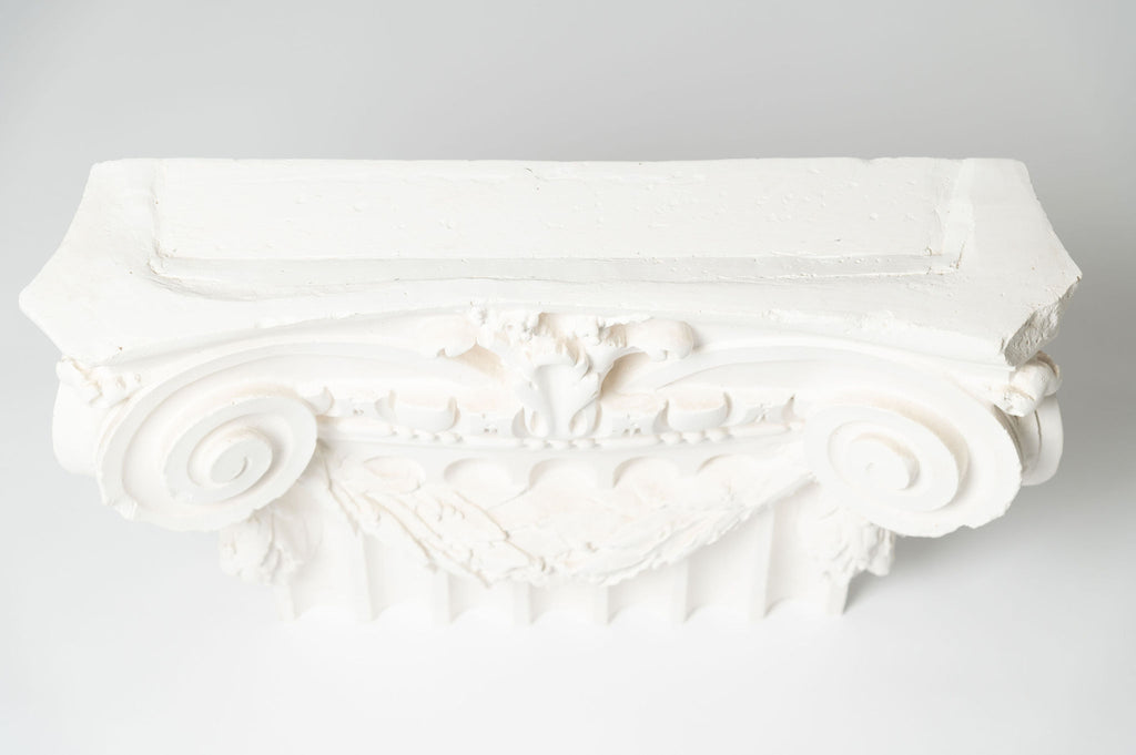 English plaster cast of a Greek Ionic capital