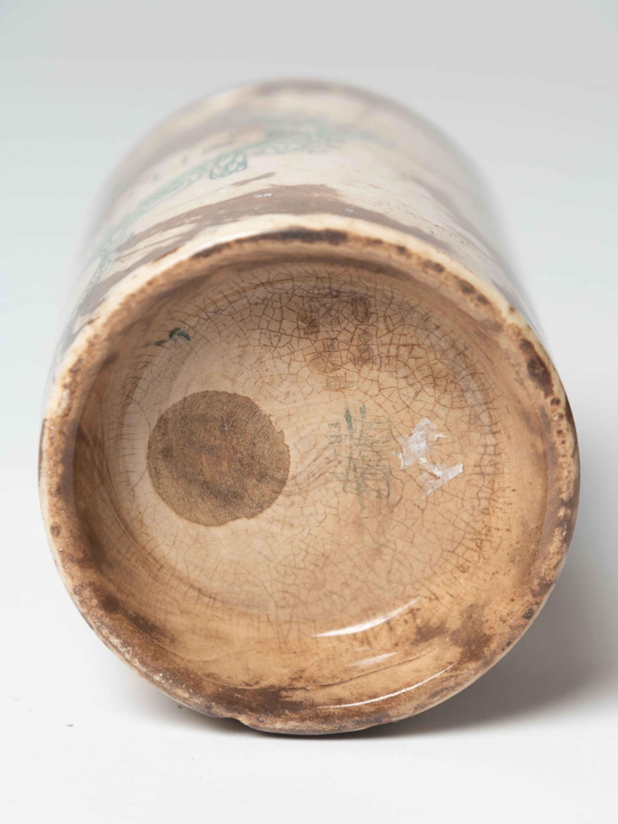 Antique French Felix Potin Confiture pots