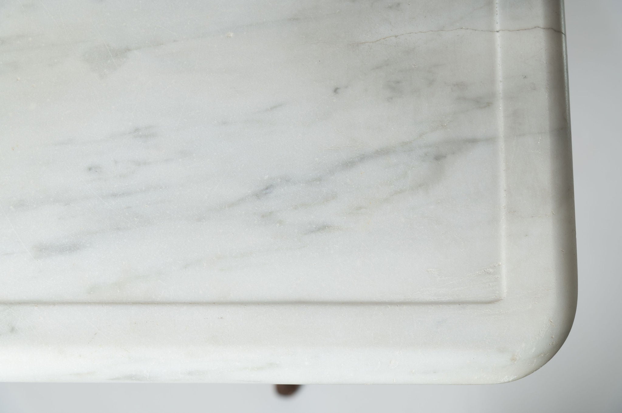 Antique 19th century french marble top bistro table