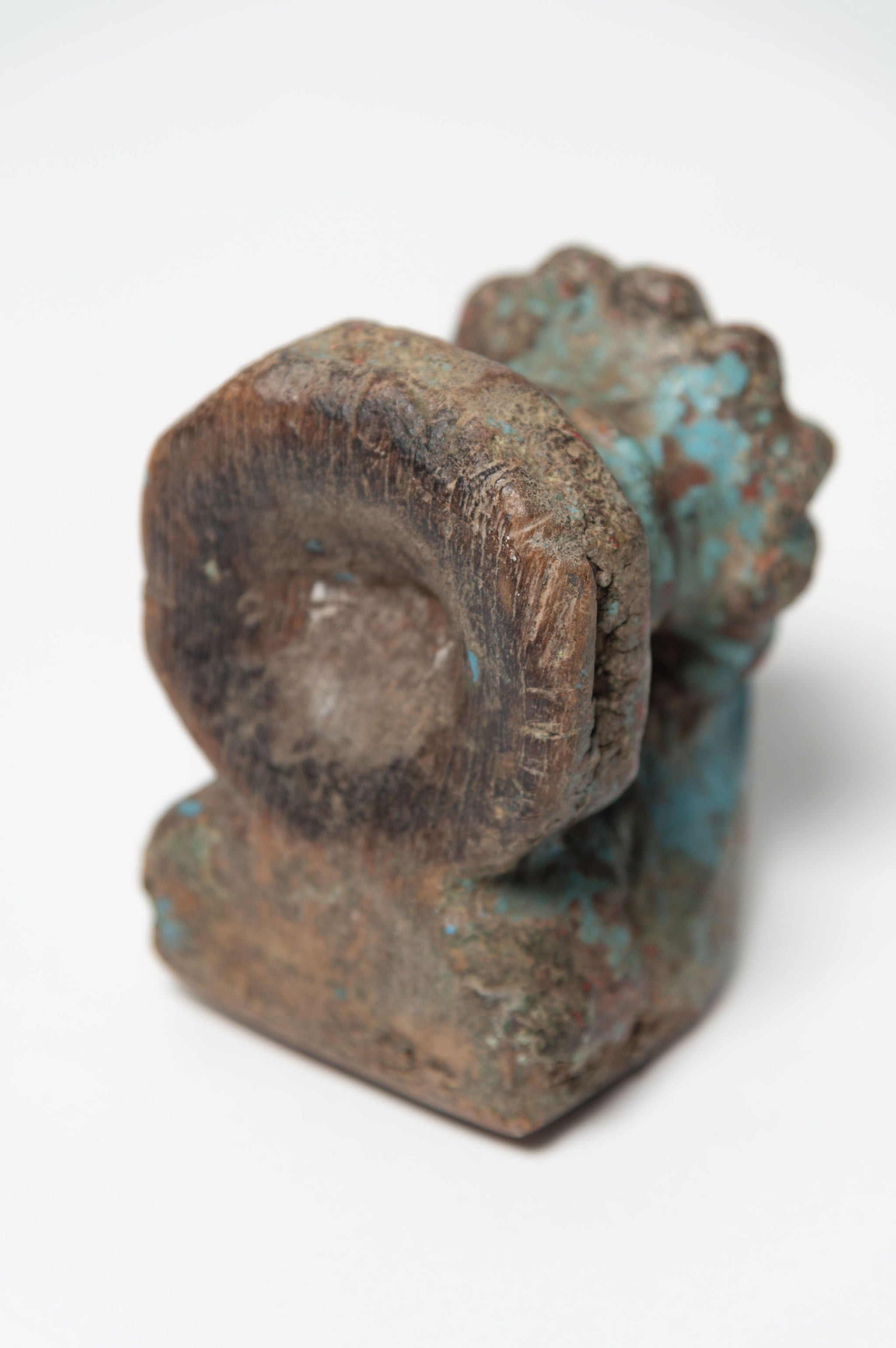 Reclaimed Indian architectural salvage candle wall sconce