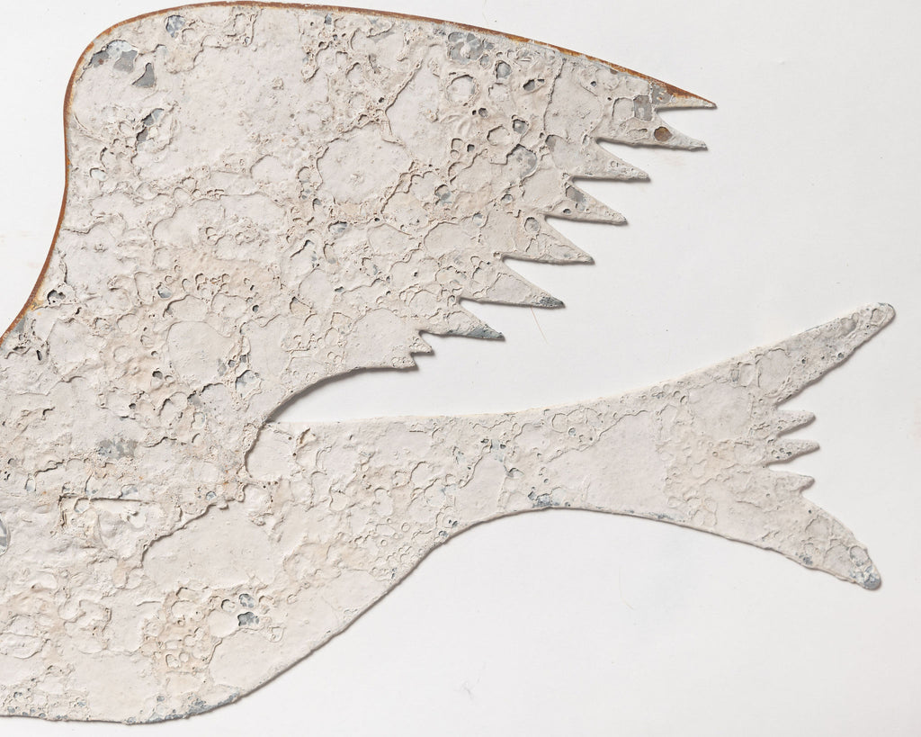 Handcrafted metal shaker style dove