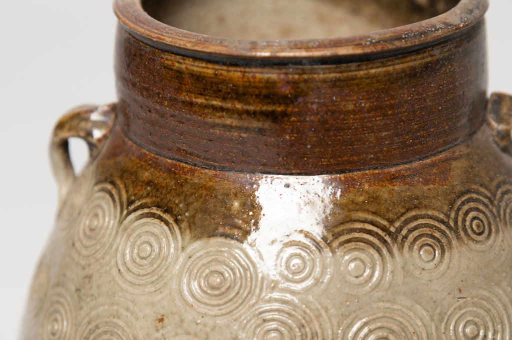 Beautiful Chinese glazed preserve jars