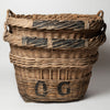 Antique French Champagne Grape Harvest Baskets