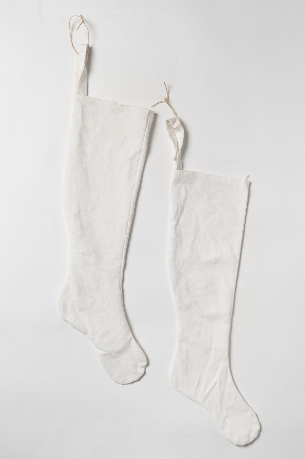 Handmade Vintage linen stockings
