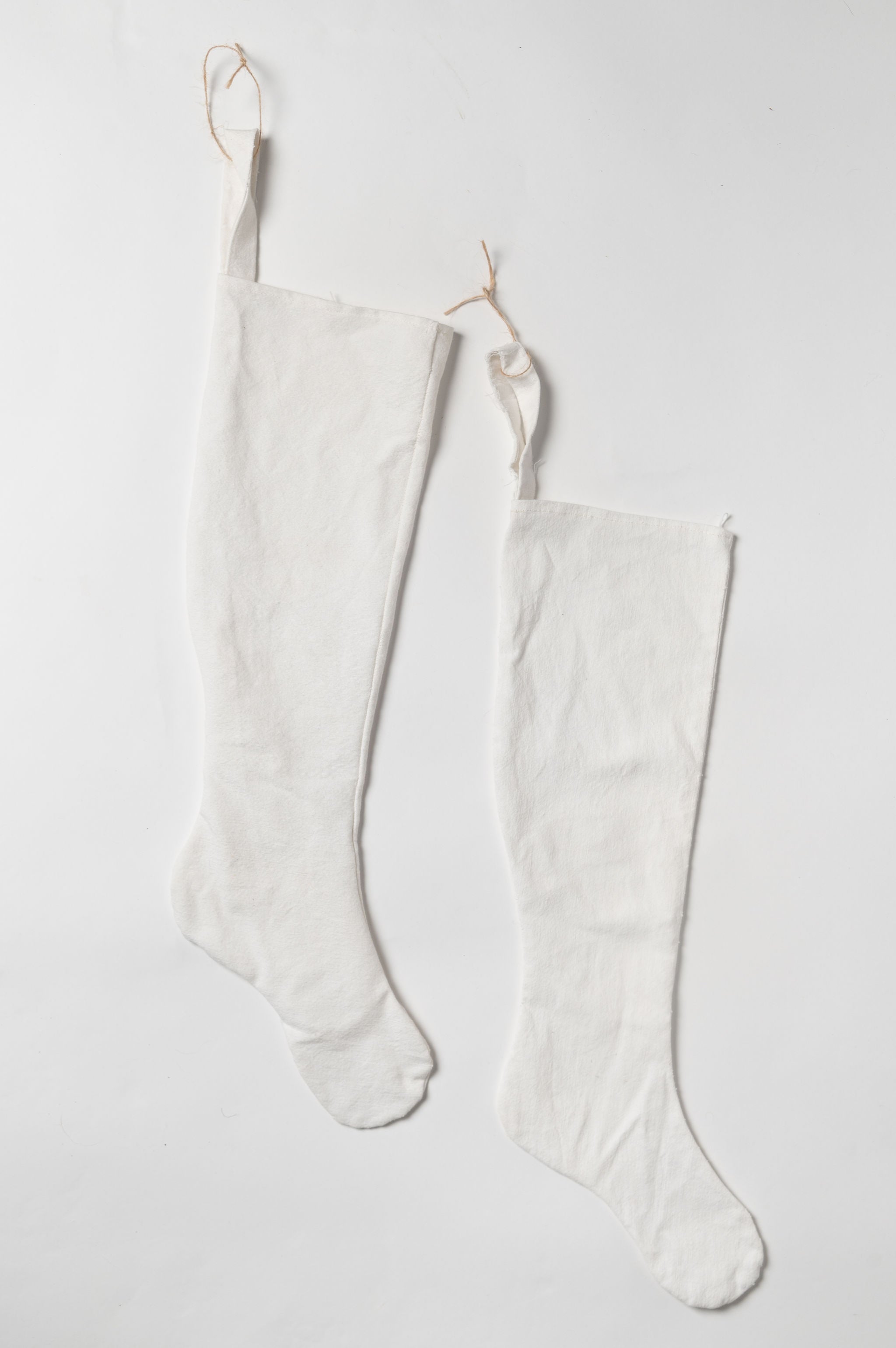 Handmade Vintage linen stockings