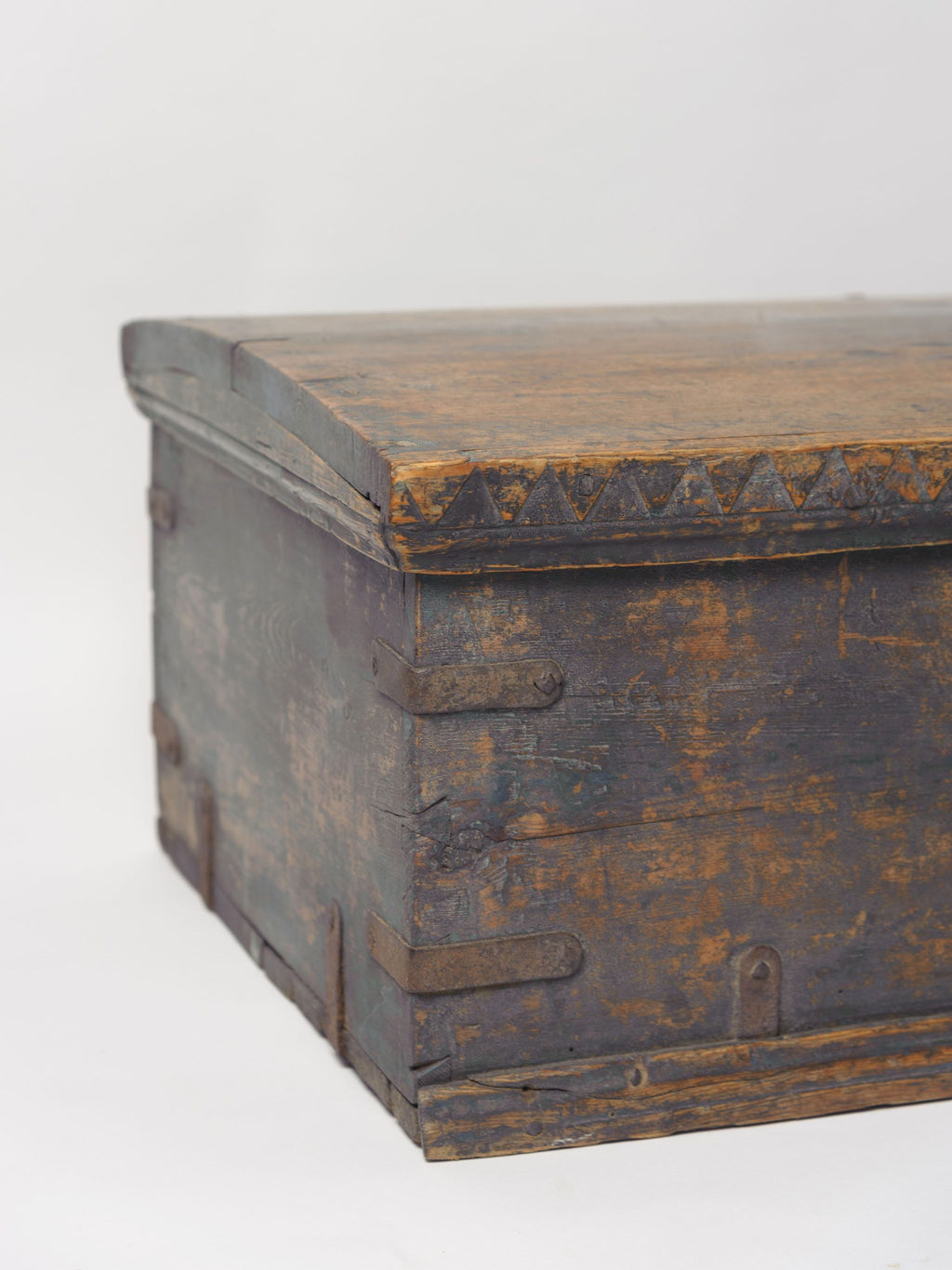 Antique 19th Century Swedish Writing Box, original paint