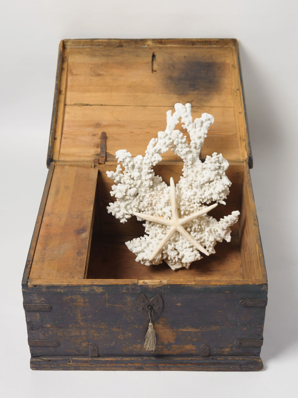Antique 19th Century Swedish Writing Box, original paint