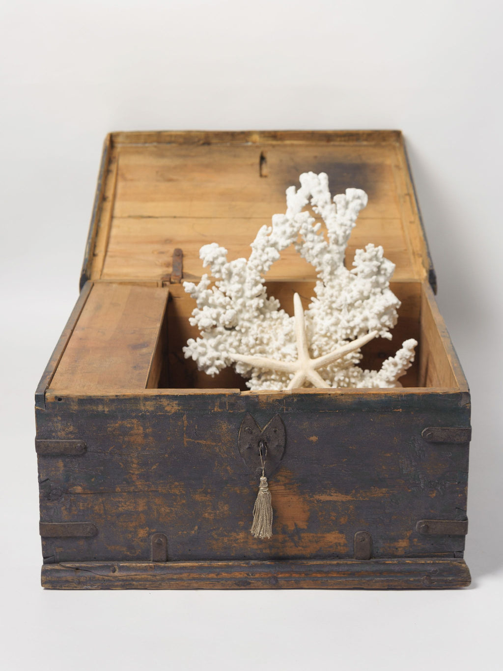 Antique 19th Century Swedish Writing Box, original paint