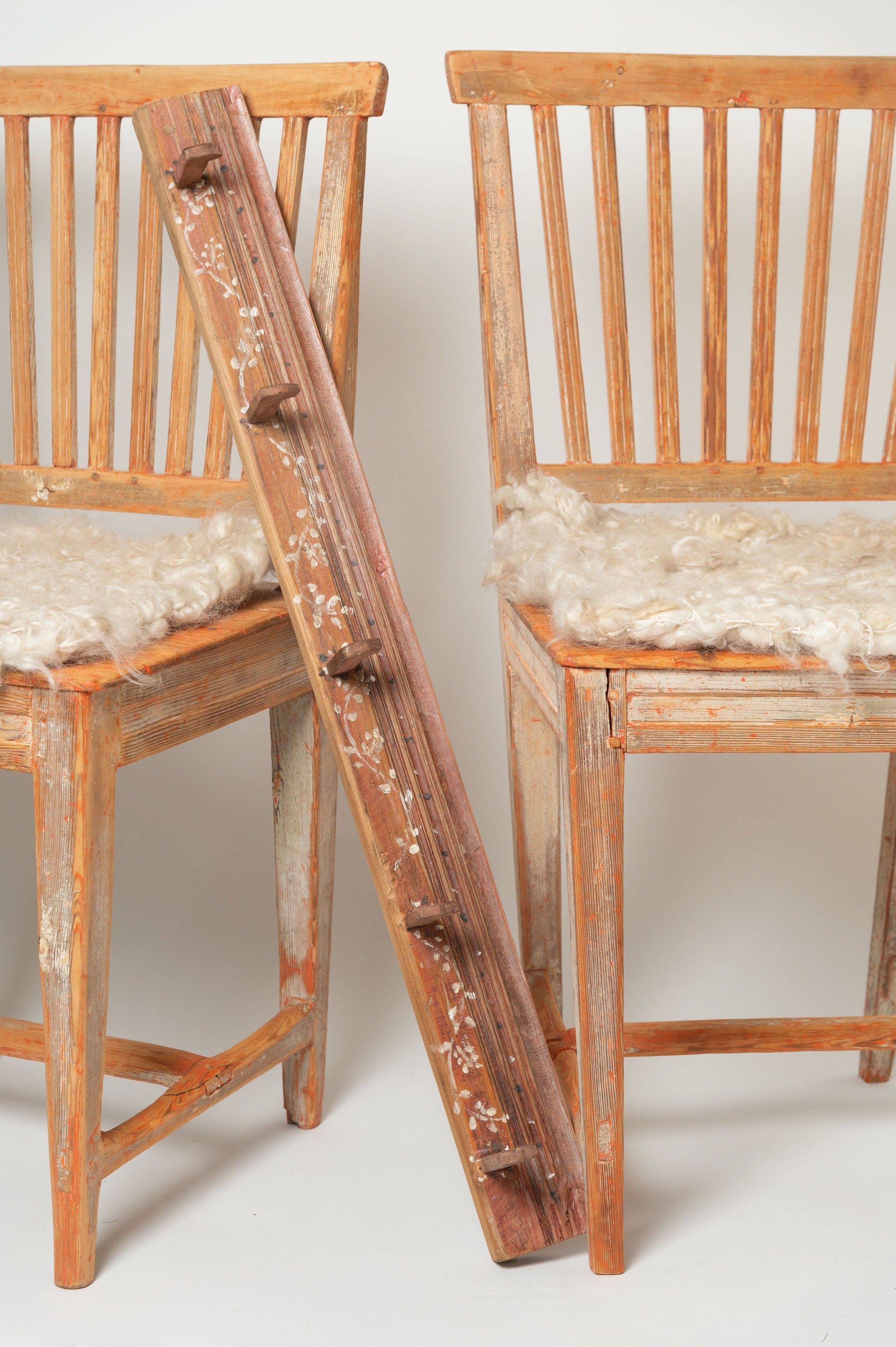 Antique Swedish Leksand Chairs