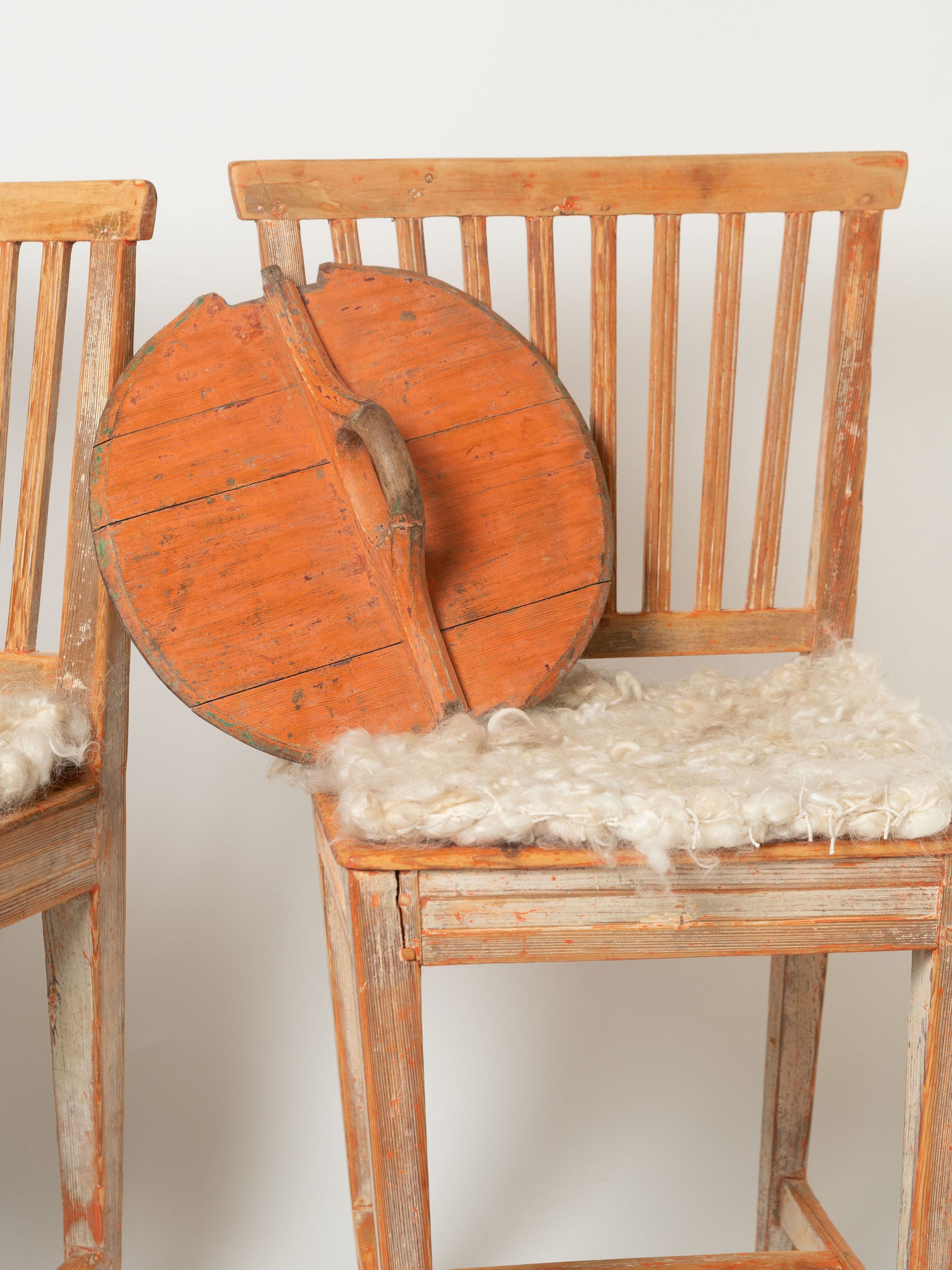 Antique Swedish Leksand Chairs