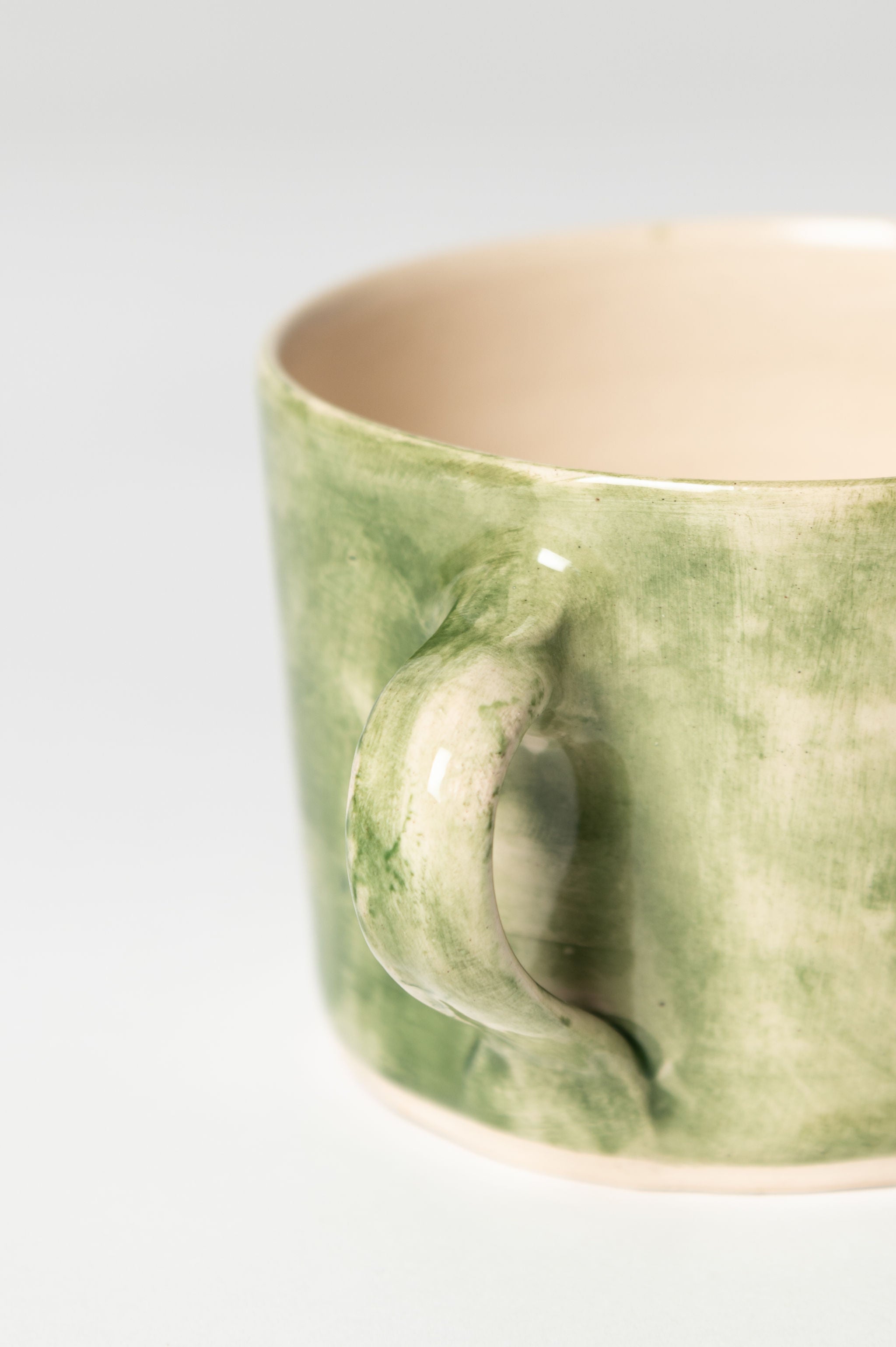 Wonki ware squat mug, various designs