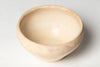 Vintage French Digoin stoneware bowls, in creamy colourway