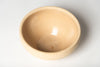 Vintage French Digoin stoneware bowls, in creamy colourway