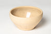 Vintage French Digoin stoneware bowls, in creamy colourway