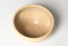 Vintage French Digoin stoneware bowls, in creamy colourway