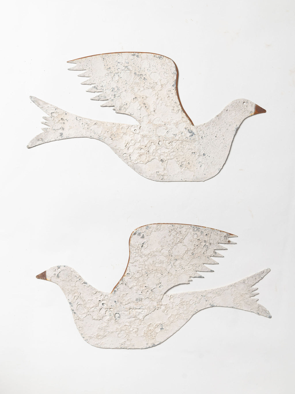 Handcrafted metal shaker style dove