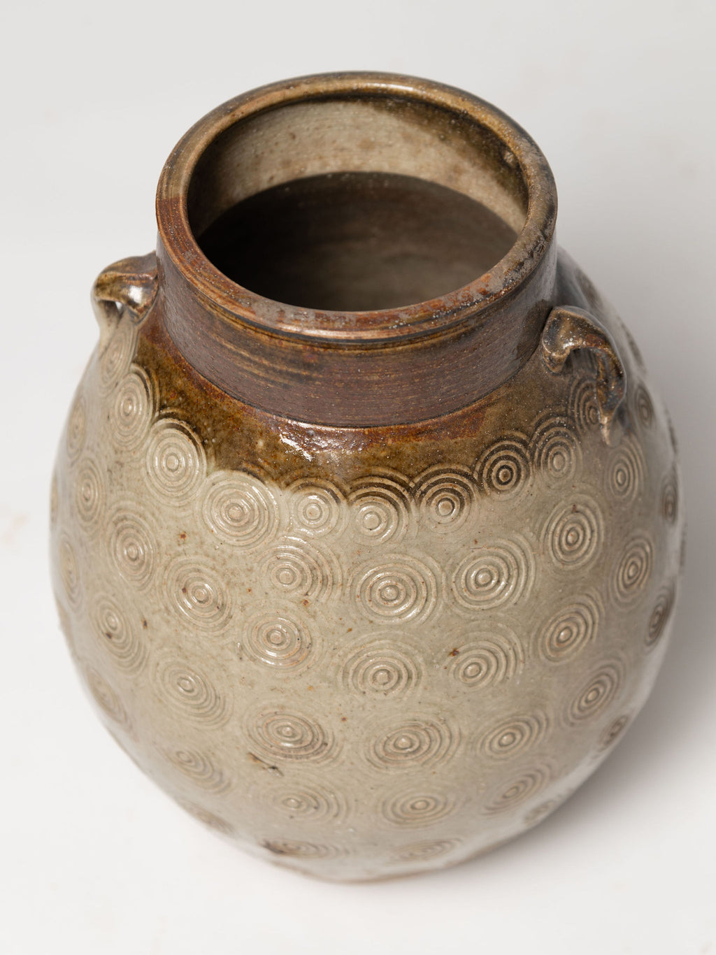 Beautiful Chinese glazed preserve jars