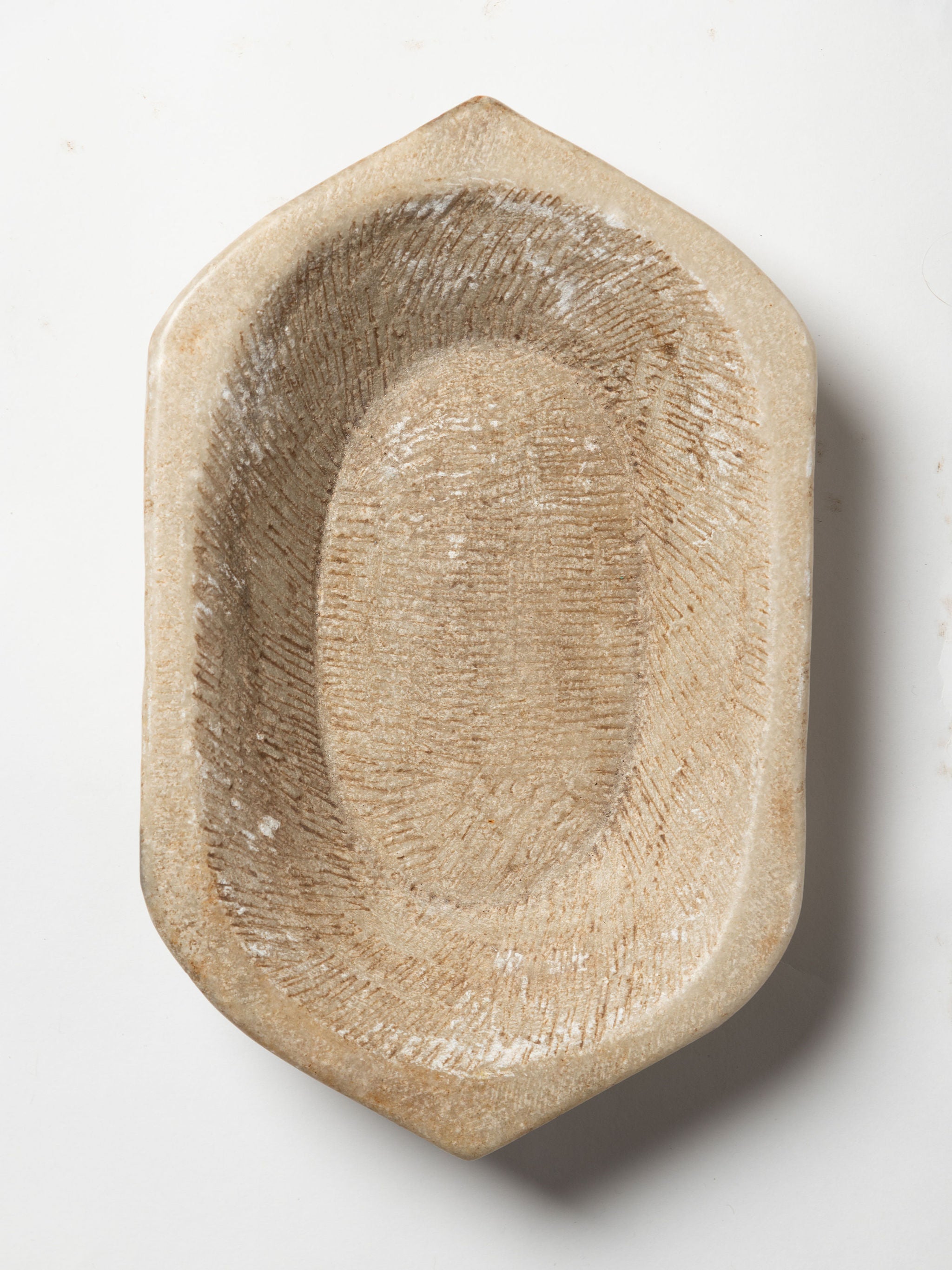 Vintage Rajasthan shaped marble stone bowls/mortars