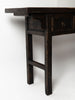 Beautiful chinese reclaimed elm four drawer console table