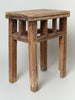 Antique Chinese elm table stool